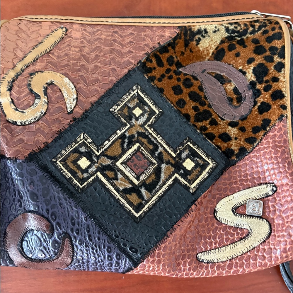 Vintage Alien Workshop Patchwork Crossbody Bag Sk… - image 11